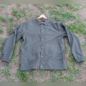 Volcom Olive Green Lightweight Jacket